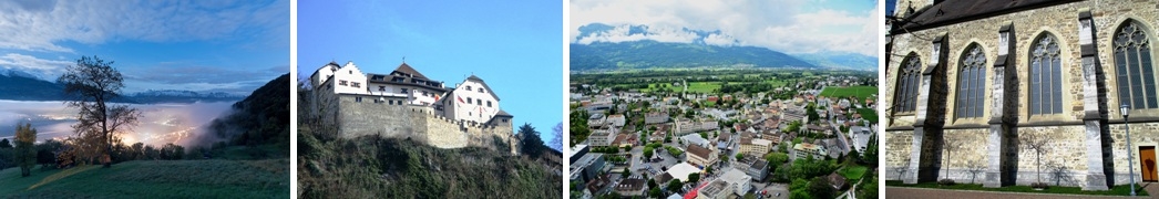 Lichtenšteino Top vietos