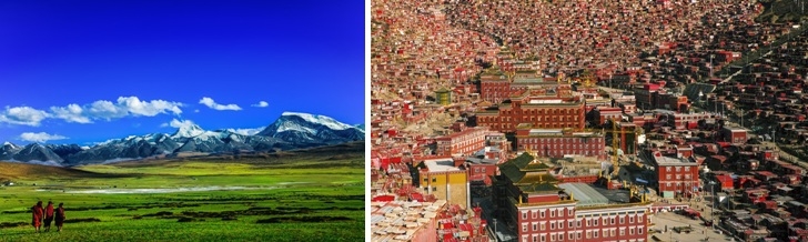 Tibeto vaizdai