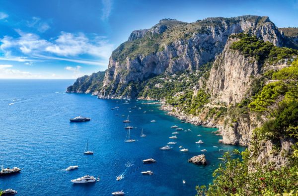 Pietų Italija: marmuras, saulė ir vynas. Amalfio pakrantė, Iskijos ir Kaprio salos 10d.