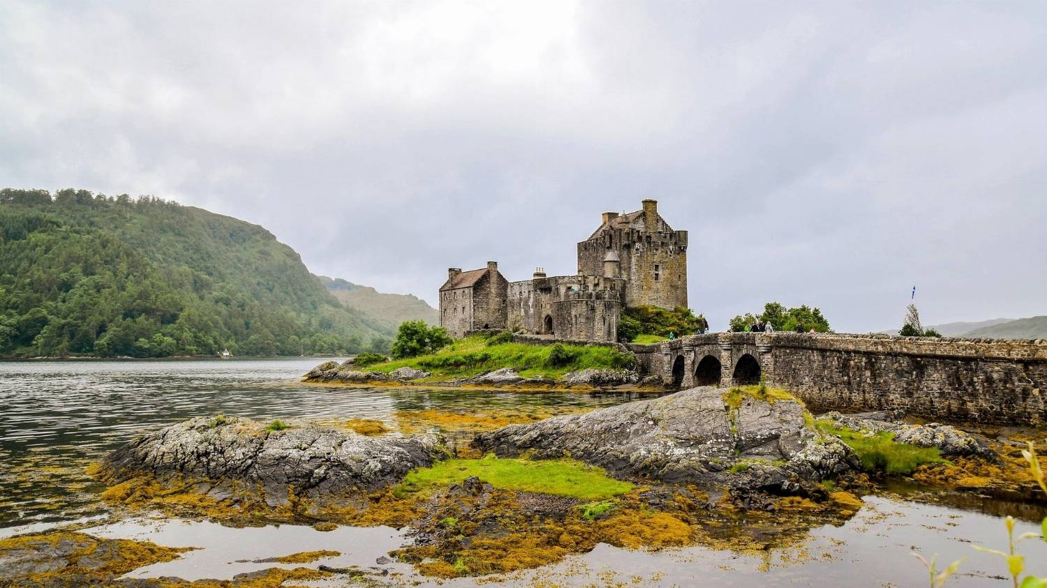 Eilean Donan pilis Škotijoje