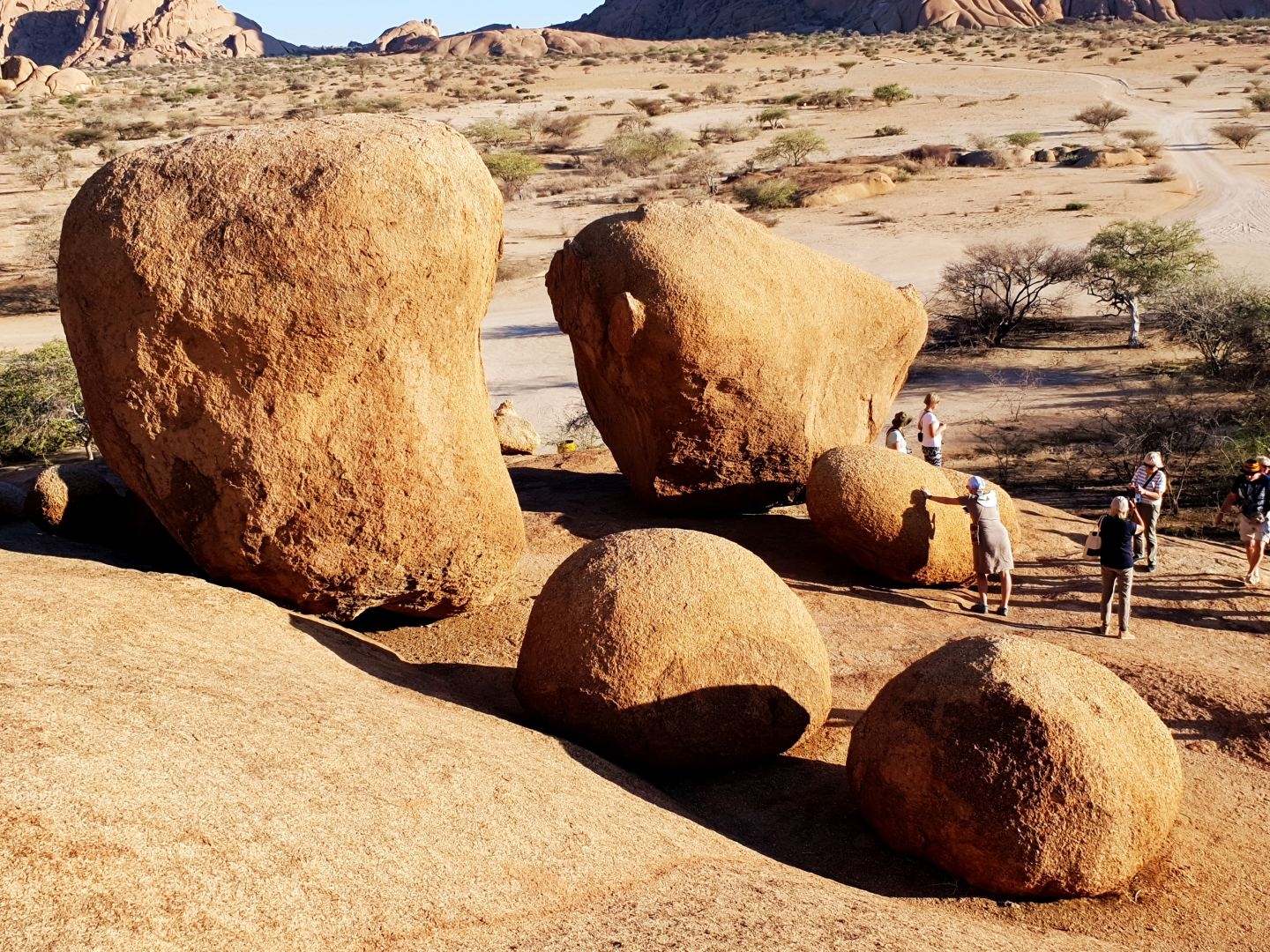 Špickopė, Namibija