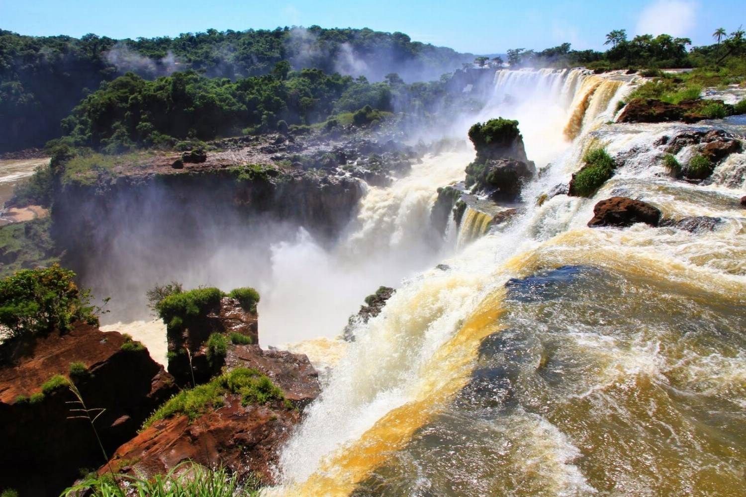 Igvasu kriokliai, Brazilija