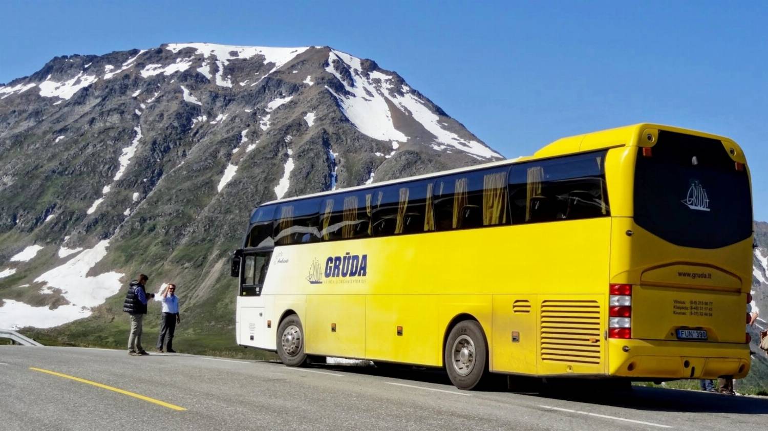 Sustojimas Norvegijos kalnuose