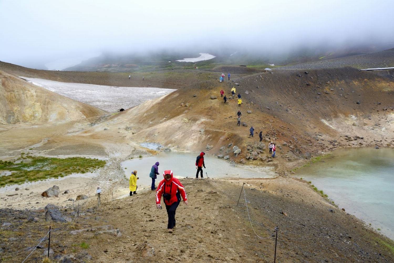 Efjafadljokulis, Islandija
