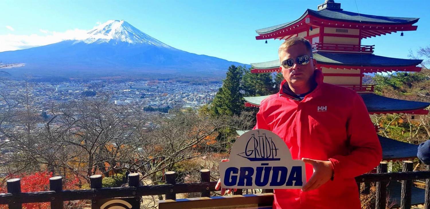 Japonija Fuji kalnas