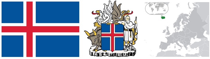 Islandija vėliava