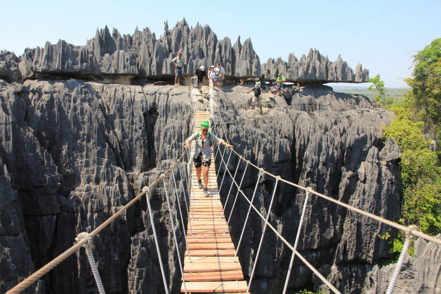 Tiltas tarp uolų, Madagaskaras