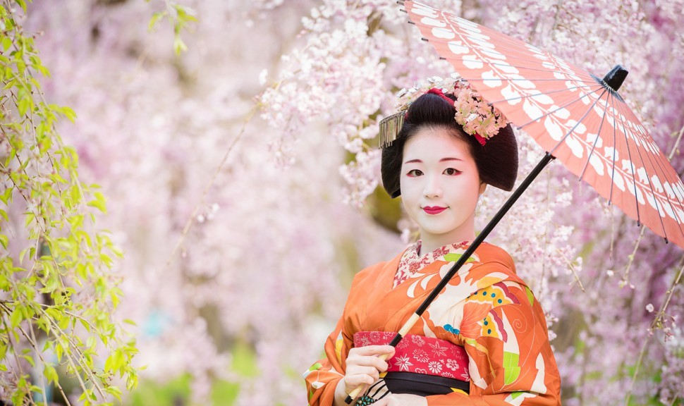 Kelionė į Japoniją, Geiša. 