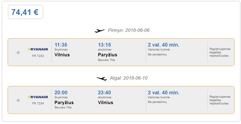 Paryžius avia