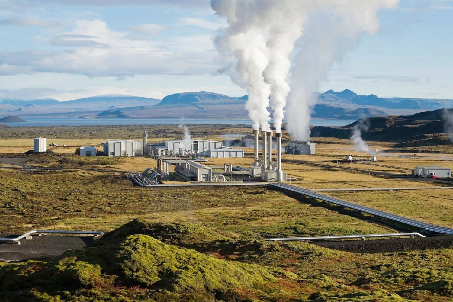 Geoterminės energijos elektrinė, Islandija