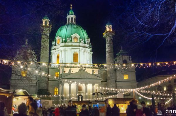 Kalėdomis pasipuošusios Viena ir Bratislava