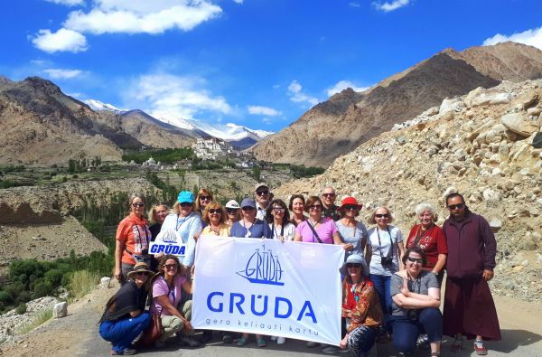 GRŪDOS grupė Ladake