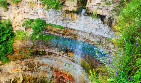 Estija. Valaste krioklys.