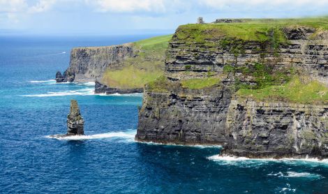 Airija. Mohero uolos.