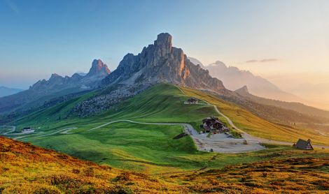 Italija. Kortina d‘Ampeco.