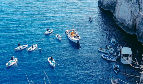 Italija. Kaprio sala.