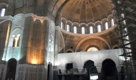 Serbija. Belgradas. Šv.Savos cerkvė.