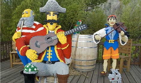 Danija. Legolendo parkas.