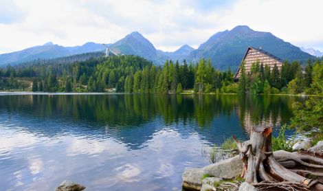 Slovakija. Štrebske Pleso.