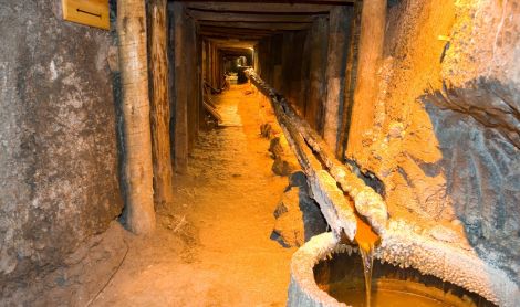 Lenkija. Veličkos druskų kasykla.