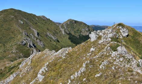Bulgarija. Stara Planina kalnai.