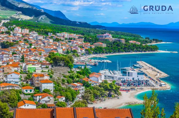 Kroatija. Poilsis prie Adrijos jūros Centrinės Kroatijos Rivjeroje