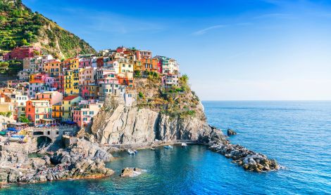 Italija. Manarola.