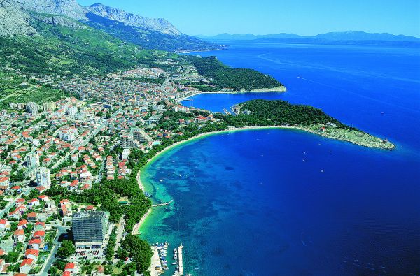 Lyg paveikslėlis graži Kroatija - Makarskos kurortas