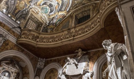 Italija. Šv. Severino koplyčia.