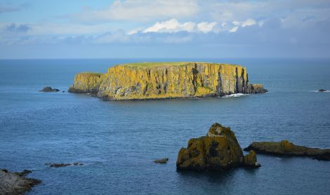 Airija. Carrick-a-Rede sala