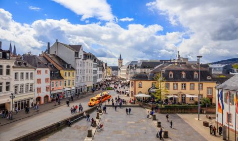 Vokietija. Tryro miestelis.