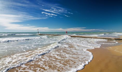 Italija. Lido di Jesolo.