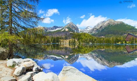 Slovakija. Pieninų nacionalinis parkas.