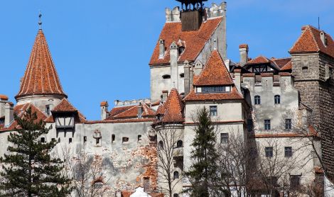 Rumunija. Brano pilis.