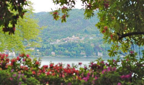 Italija. Komo ežeras.