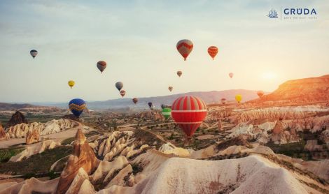 Turkija. Balandžių slėnis.