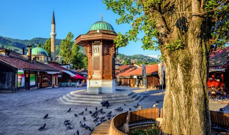 Bosnija ir Hercegovina. Sarajevas.