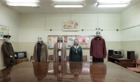 Latvija. Tarybinių laikų bunkeris.