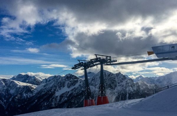 Slidinėjimas Italijos Alpėse: Kronplatz, Sella Ronda