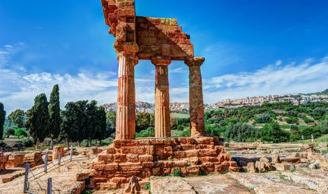 Italija. Agrigentas.