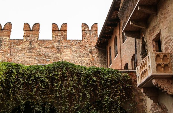 Italija. Džiuljetos balkonėlis.