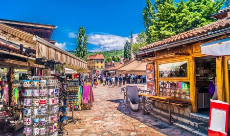 Bosnija ir Hercegovina. Sarajevas.