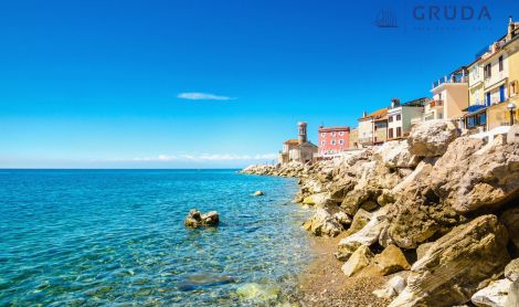 Slovėnija. Piran miestas.