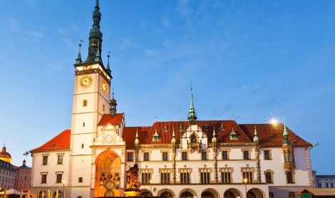 Čekija. Olomoucas.