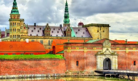 Danija. Kronborgo pilis.