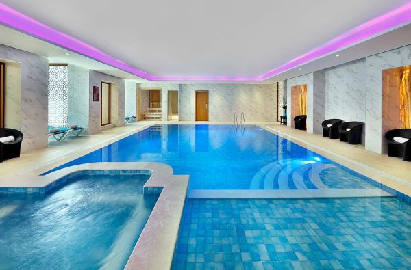 DUBAJUS. Pajuskite rytietiško svetingumo atmosferą DOUBLE TREE BY HILTON RESORT & SPA MARJAN ISLAND 5* viešbutyje. Skrydis, 7 n su pusryčiais tik nuo 1085 EUR