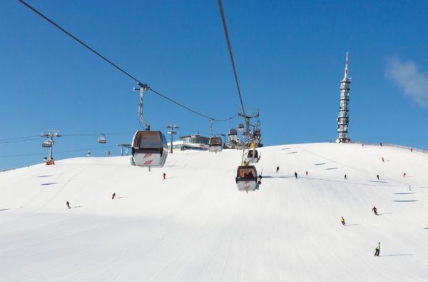 Slidinėjimas Italijos Alpėse: Kronplatz, Sella Ronda (Val Gardena, Alta Badia)