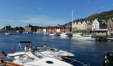 Norvegija. Bergenas.