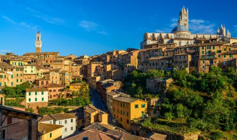Italija. Siena.