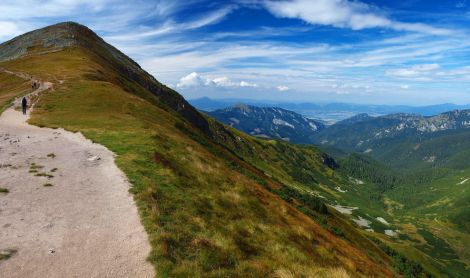 Slovakija. Chopoko kalnas.
